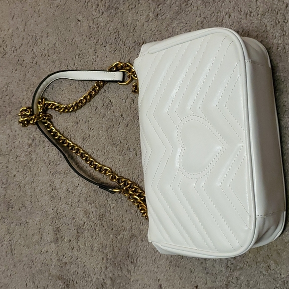 White and gold bag- read description - Picture 5 of 6